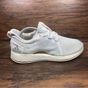 Adidas Pureboost X Element Cloud White Women’s Athletic Running Shoes Size 9